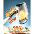 thumbnail image 4 of Limpiador a vapor TEEVOGO de mano, 650 ml, portátil, 1200 W, 4 of 9