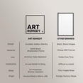 thumbnail image 6 of Sapphire Dust Radiance Diptych Pair Shadowbox Print Coastal Abstract Art Set by Art Remedy, White Frame, 12 x 12, 6 of 6