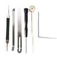 thumbnail image 1 of Mosiee Luthier Tools Sax Repair Tools Leveling Luthier Portable Silver/Red/Black Stainless Steel Saxophones Practical, 1 of 8