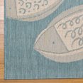 thumbnail image 2 of Paseo 9' x 13' Blue and Beige Outdoor Rug, 2 of 3