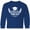 Royal Bue, variant on Inktastic Grad Squad with Graduation Cap and Wings Long Sleeve Youth T-Shirt