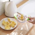 thumbnail image 4 of ShenFei Green Apple Cutter - Apple Cutter With 8 Stainless Steel Blades, Apple Core Remover, Easy To Use Apple Peeler - Cut Fruit, Peel & Corer, 4 of 5