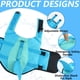 thumbnail image 3 of Chaleco salvavidas para perros EMUST Shark Design ajustable azul L, 3 of 6