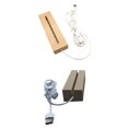 thumbnail image 1 of kusrkot 2Sets Support de Base de Lampe de Nuit à LED Rectangulaire Moderne pour Support de Lampe à Bijoux, 1 of 9