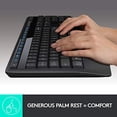 thumbnail image 2 of Teclado Logitech  MK345 2.4 GHz con Mouse Incluido -Negro, 2 of 2