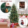 thumbnail image 4 of Chicken Advent Calendar 2025 24 Days Christmas Countdown Calendar 2D Acrylic Funny Chicken Ornaments with Santa Hats Tree Decorations for Home Party Classroom Holiday Displays, 4 of 9