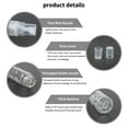 thumbnail image 2 of 50 Pack 5ml Glass Spray Bottles Empty Refillable Fragrance Sample Bottles Small Perfume Vials With 10 Funnels, Grey Floral Print, 2 of 5