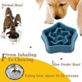 thumbnail image 4 of Pet Feeding Bowl, Slow Healthy Feeder, Prevent Gulping, Choking, 4 of 5