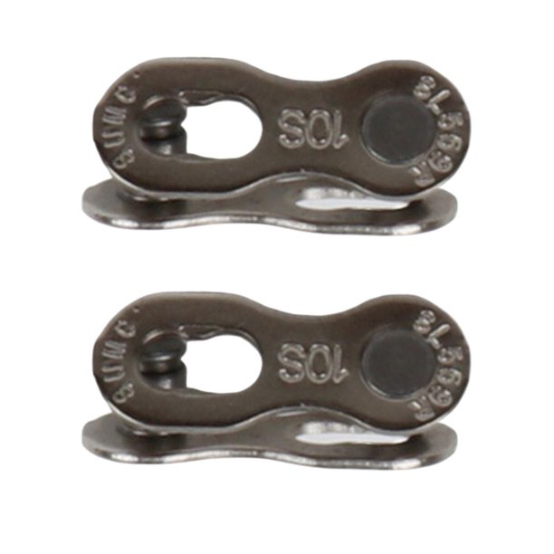 Conector de eslabón de cadena Conector de eslabón de cadena de bicicleta de , hardware de eslabón de cadena de bicicleta de acero, duradero y 10 es Soledad Conector de cadena de bicicleta