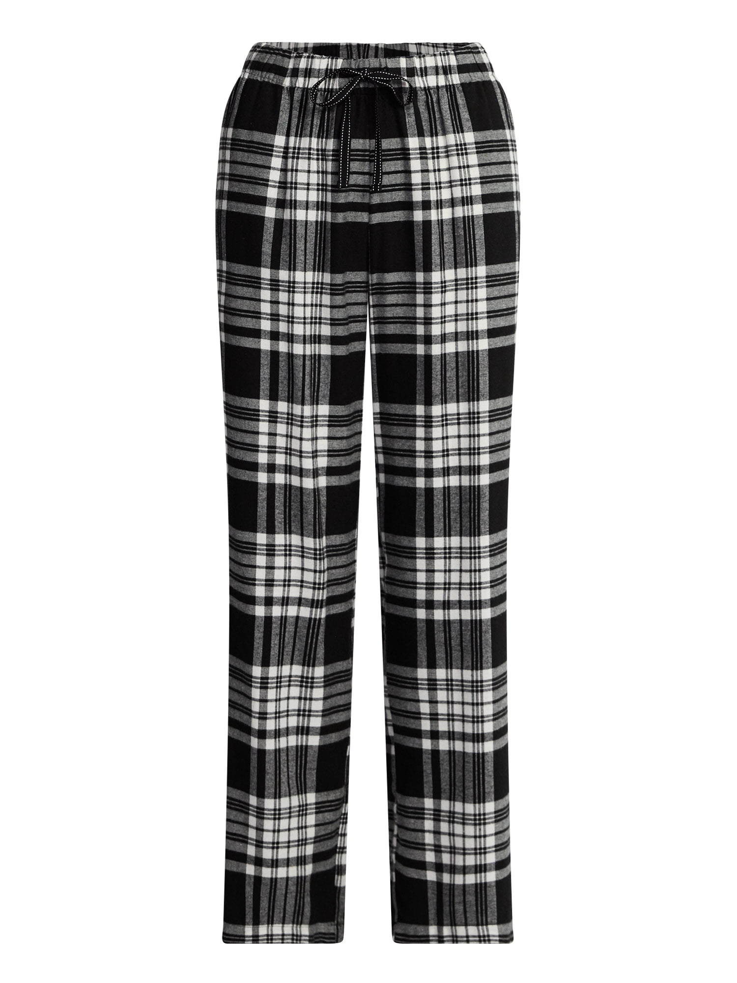 Joyspun Women's Flannel Sleep Pants, 30'' Inseam, Sizes XS-3X
