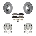 thumbnail image 1 of Transit Auto Front Disc Brake Caliper Rotors and Semi-Metallic Pads Kit for Car 2007-2009 Lincoln MKX FWD KC8-100319S, 1 of 11