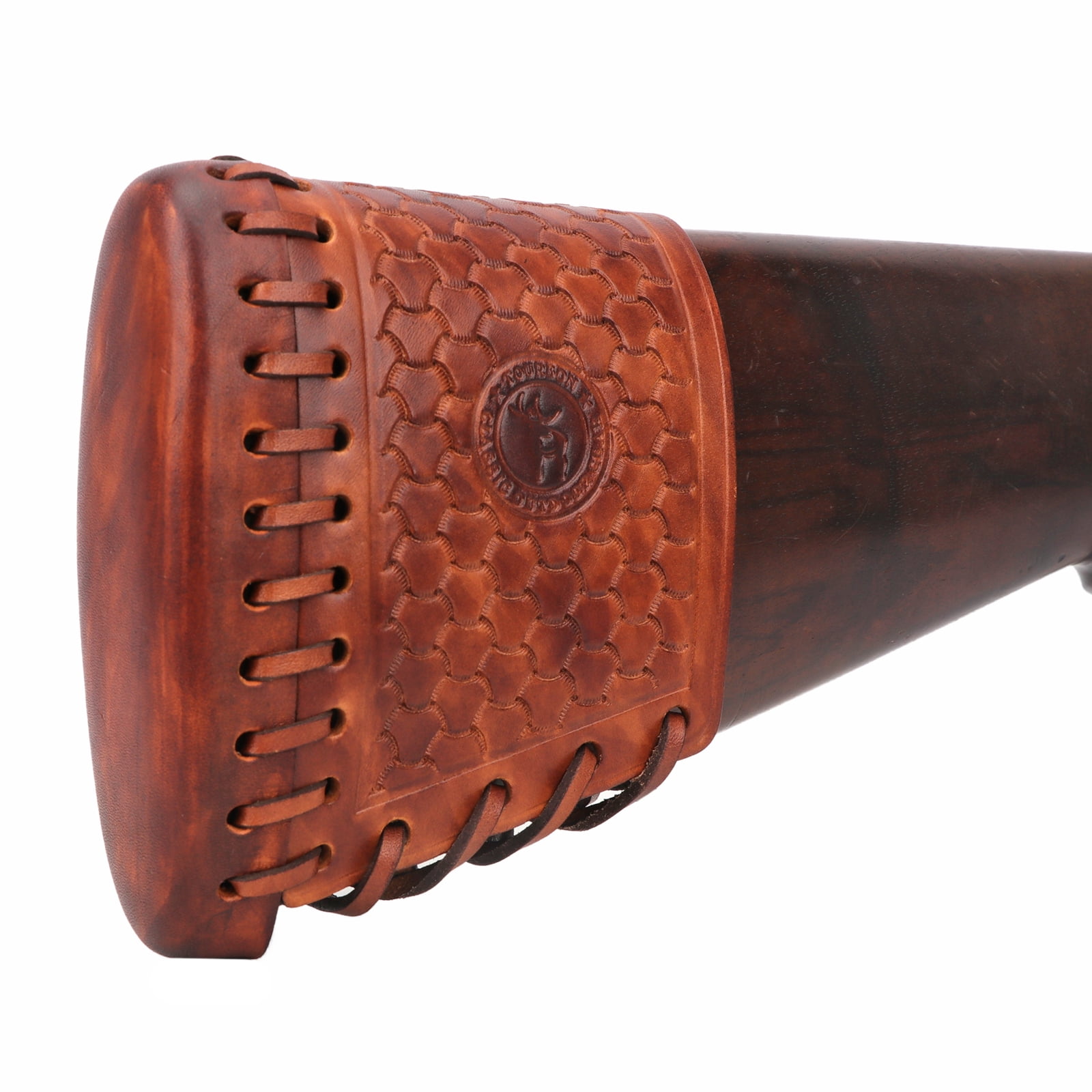 TOURBON Hunting Gun Accessories Leather Recoil Pads Slip On Gun