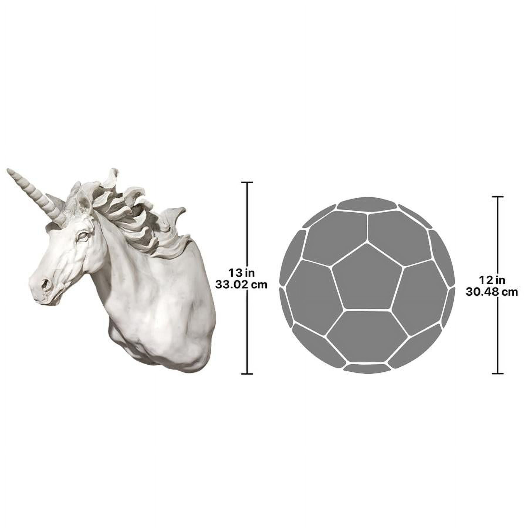 Pegasus Horse Statue Unicorn Table Sculpture, Wing Divine Standing Figures Greek Flying Animal Figurines Home Décor, Decoration Statue, Desktop Art Figure Decorations For Living Room Party(Blue,H19cm