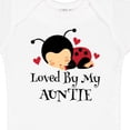 thumbnail image 4 of Inktastic Loved by My Auntie Ladybug Boys or Girls Baby Bodysuit, 4 of 5
