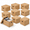 Kraft-10, variant on 10-Pack Black Archival Storage Cartons, Acid-Free, 15x12x10 Inches