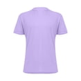 thumbnail image 5 of Garbnen M-5XL Big and Tall T Shirts for Men Loose Fit Short Sleeve Men V Neck T Shirts Lightweight Breathable Summer Casual Work Outdoor Workout Shirt Men Purple 4XL, 5 of 9