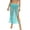 Green, variant on Posijego Womens Swimsuit Crochet Cover Up High Slit Tassel High Waist Maxi Wrap Skirt Bathing Suit Swim Coverups