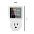thumbnail image 2 of Medidor de energía Enchufe inteligente WIFI 220V AC Funciona con Alexa Google Home (enchufe de EE. UU.), 2 of 9