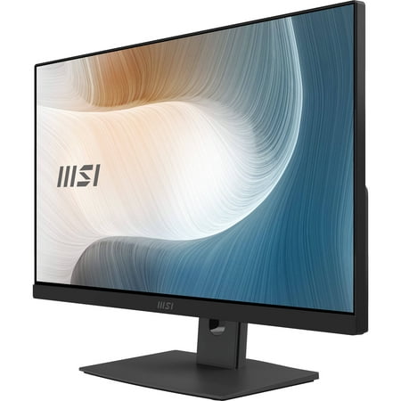 MSI - Modern AIO 23.8" Desktop - Intel Core i7-1165G7 - 16GB Memory - 512GBSolid State Drive -Win10 - Black
