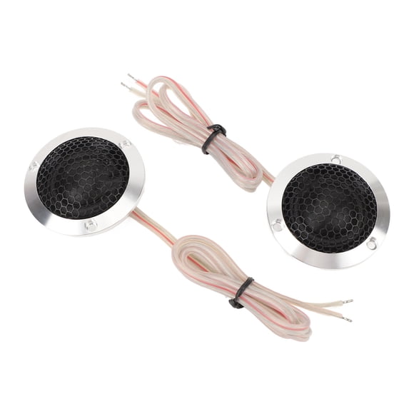 Altavoces Mini Dome Tweeter, 2 Piezas Fácil De Instalar Altavoces Estéreo Para Automóvil De Alta Fidelidad Tweeter Sonido Brillante Y Nítido De 1,5 Pulgadas Para La Mayoría De