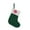B, variant on EUDIDV Christmas Products Knitted Hosiery Wool Hosiery Embroidered Dog's Paw Snowflake Children's Candy Gift Bag Green Christmas Stocking Gift Bag Festive Supplies