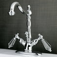thumbnail image 2 of Kingston Brass KS1435WLL 4 in. Centerset Bathroom Faucet, Oil Rubbed Bronze, 2 of 7
