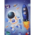 thumbnail image 5 of ATAIKU 3-8Y Toddler and Little Boy Pajamas Set Kids Long Sleeve Tee and Pants Astronaut Sleepwear Boys 2-Piece Jammies, 5 of 10
