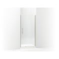 thumbnail image 1 of Sterling 5698-36N-G05 Finesse Peak Frameless Pivot Shower Door with Clear Glass, 36-in W x 67-in H, Nickel, 1 of 1