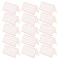 thumbnail image 2 of FRCOLOR 200 Pcs  Table Name Cards for Wedding Seating Table Tent Cards for Banquets Folding Place Cards for Dinner Settings and Wedding Receptions, 2 of 8