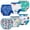 Blue & Gray, variant on Baby Boys Potty Training Pants, Toddler Solid Color Training Underwear, 3T