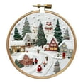 thumbnail image 2 of AKEGAMN Clearance! Christmas Embroidery Kit For Adults Beginners Christmas Embroidery Kit For Adults Beginners, Diy Handmade Candy Cane Pattern For Kids, Stamping Embroidery Patterns For Home, Chris, 2 of 9