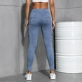 thumbnail image 4 of PFRNLF Leggings with Flap Pockets Workout Cargo Leggings for Women High Waist Tummy Control Running Yoga Pants, 4 of 8