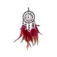 thumbnail image 2 of Wind Chime High Grade Crystal Stones Car Pendant Exquisite Car Interior Decorative Feathers Dreames Catcher Wind Chime Wall Decorative Pendant 50% 0ff Clearance!, 2 of 7