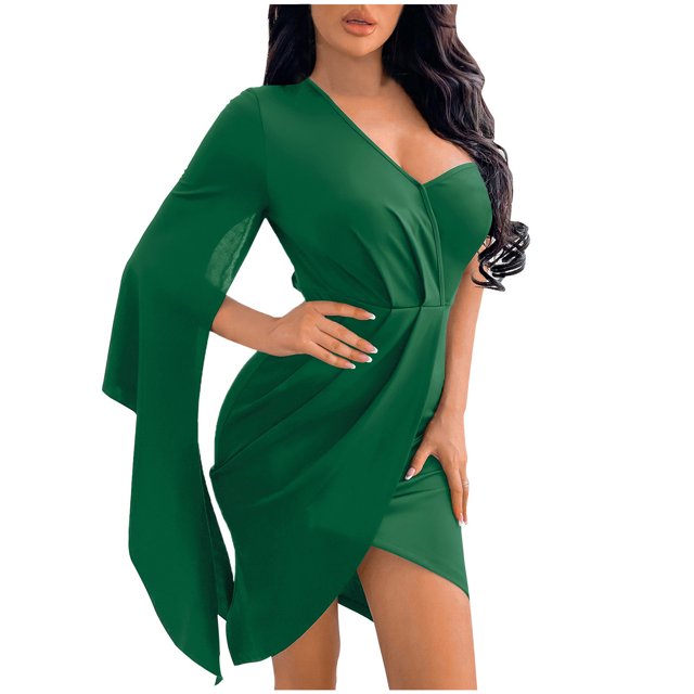 Mono de color sólido para mujer, falda corta, sexy, sin hombros, cintura, vestido sin mangas Fridja hjkh7214