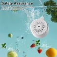 thumbnail image 5 of Koiauber Fruit Vegetable Washer Ultrasonic Purifier IPX7 Battery Powered Wireless Fruit Vegetable Cleaner Device, 5 of 8