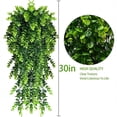 thumbnail image 2 of Djiypn Elegant Artificial Ivy Leaves Wall Hanging Decoration - Faux Plants for Indoor and Outdoor Decor, Perfect for Living Rooms, Balconies, and Patios - Greenery for Homeowners, 2 of 7