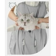 thumbnail image 6 of Summer Pet Hugging Apron for Cats, Breathable Grooming Apron with Openings for Holding and Trimming, 6 of 7