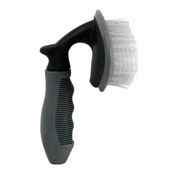 Carrand Tire Brush,6-3/4" L,Gray, White 93027