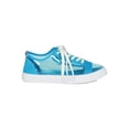 thumbnail image 2 of Women Transparent PVC Round Toe Lace-Up Sneaker 18825, 2 of 6