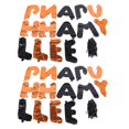 thumbnail image 1 of Decorative Balloon,2 Set Happy Halloween Aluminum Foil Balloon Halloween Balloon Class Leading Features, 1 of 8