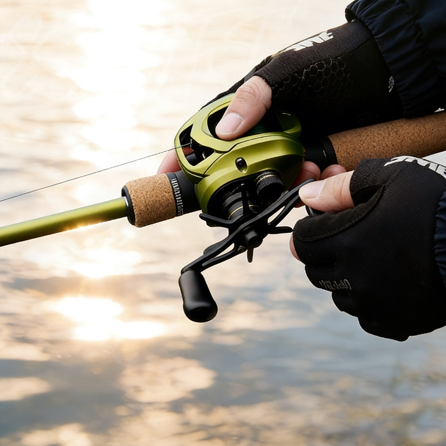 Ghosthorn Fishing Reel - Ambidextrous Design - Smooth Cast & Durable Build