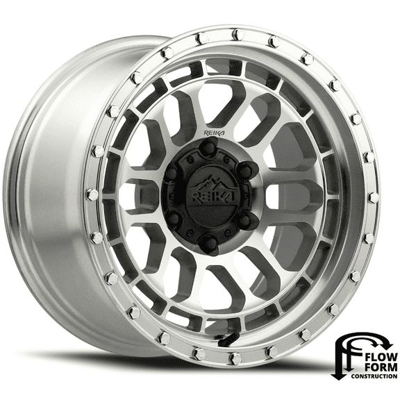 REIKA VS Rambler R35 17X9 6X139.7 Offset -38 Machined Clear Coat (Quantity of 1)