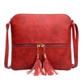 thumbnail image 1 of Bolso bandolera para mujer, bolso de hombro con borlas de moda., 1 of 5