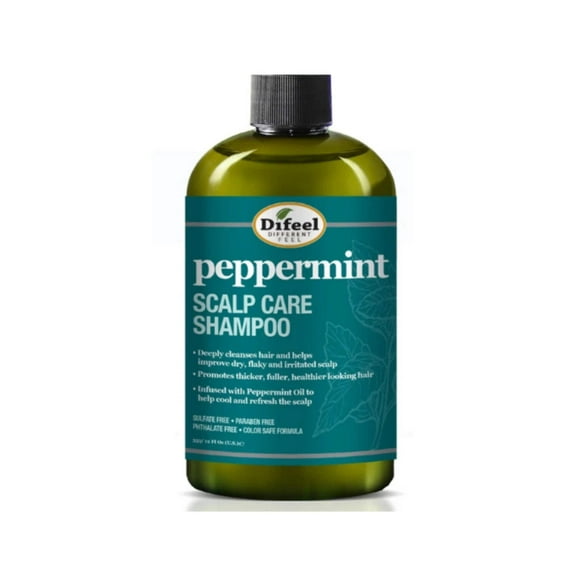 Difeel Peppermint Scalp Care Shampoo - 12 oz