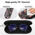 thumbnail image 2 of Estuche para Anteojos MoKo de Neopreno con Cierre y Clip Negro Floral, 2 of 7