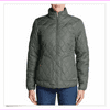 Eddie Bauer Women's Mod Quilt Jacket Olive Size Medium