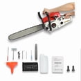 thumbnail image 2 of YNCE 20 Inch Gas Chainsaw, 58CC Single Cylinder Air-cooled 2 Stroke Engine Gasoline Chainsaw, 2400W Portable Hand Pull Start Chain Saw for Cutting Wood Tree Trimming, 13000rpm, 2 of 7