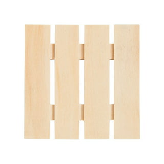 Arteza Large Wood Cutout Slices Art Supply Set For Diy Crafts