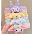 thumbnail image 3 of Ruunjoy sanio peluches hello kt diadema bolsos de sanrio kuromi mochila banda suave accesorios de mano para el cabello lana coral, 3 of 4