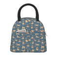 thumbnail image 1 of Balery French Bulldog Yoga Bolsa de Almuerzo para Mujeres, Caja de Almuerzo, Bolsa de Almuerzo Pequeña Impermeable, Tote de Almuerzo Reutilizable con Gran Capacidad, 1 of 6